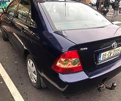 2005 corolla long Nct