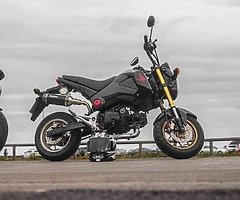 Modified Honda msx grom