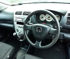 2005 HONDA CIVIC 1.4 HATCHBACK , NEW NCT JUST PASSED 03-20 , DRIVES 100% , STRAIGHT SALE ONLY - Image 3/10