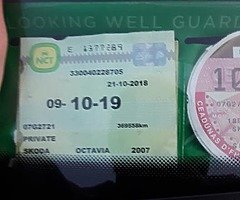 07 skoda Octavia 1.9 TDI diesel