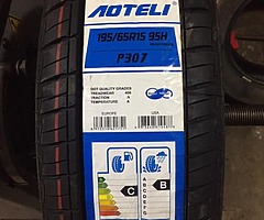 New tyres