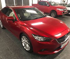 51 Mazda 6 2.2D 150PS PLATINUM 4DR SKYACTIV-D 114k miles €12,950
