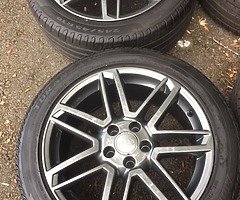 18’ Genuine Audi Speedline 5x112 alloy wheels