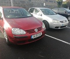 Vw golf 1.4 and 2.0 braking only