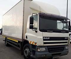 2006 DAF CF 65 FA 4X2 26 FOOT BOX BODY