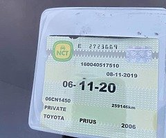 Toyota Prius 2006 New NCT, 3 month tax - Image 7/7