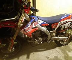 crf 250 twin pipe 08