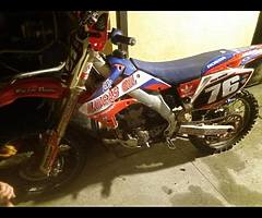 crf 250 twin pipe 08