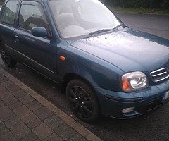 Nissan micra2001