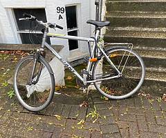 Comfortable bike and locker