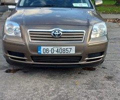 06 Toyota Avensis, Manual, 1.6