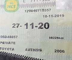 06 Toyota Avensis, Manual, 1.6 - Image 10/10