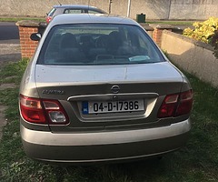 NCT 15/03/2020 nissan almera 2004