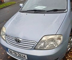 Toyota corolla terra