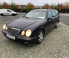 2002 mercedes E-Class