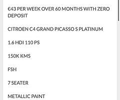 2013 Citroen C4 Finance this car from €39 P/W - Image 9/10