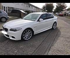 BMW 2012 white 5 series 520D