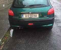 Peugeot 206 lx 1.1 5 door hatch back. Speed we em ps Nct 6/2020