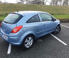Opel corsa with low mileage