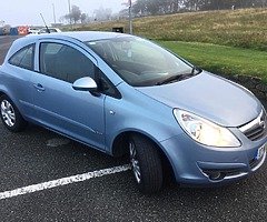 Opel corsa with low mileage