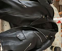 Leather jackets x2 and new lid in box - Image 3/3