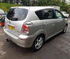 2007 TOYOTA VERSO 2.2 D4D TR 7 SEATER MOT NOV 19 £1250