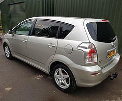 2007 TOYOTA VERSO 2.2 D4D TR 7 SEATER MOT NOV 19 £1250