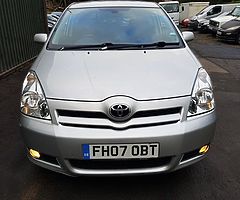 2007 TOYOTA VERSO 2.2 D4D TR 7 SEATER MOT NOV 19 £1250 - Image 5/9