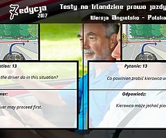 Irlandzkie prawo jazdy w Polskiej wersjii