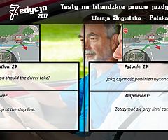 Irlandzkie prawo jazdy w Polskiej wersjii