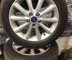 16" Ford Original Alloys and Tyres