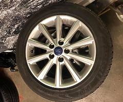 16" Ford Original Alloys and Tyres - Image 4/6
