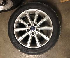 16" Ford Original Alloys and Tyres - Image 6/6