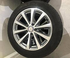 17" Mercedes Genuine Alloys and Tyres