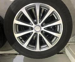 17" Mercedes Genuine Alloys and Tyres - Image 3/4