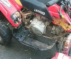 Lucking for a quad engine 110cc 3 speed with riverse or a bottom end of one ???