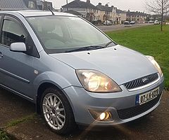 Ford fiesta 1.25cc zetec/petrol/manual
