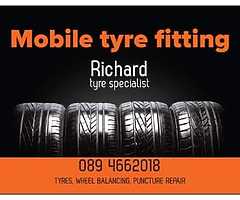 Mobile tyre unit service!