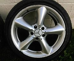 MERCEDES C-CLASS SPORT ALLOYS W203 - Image 3/5