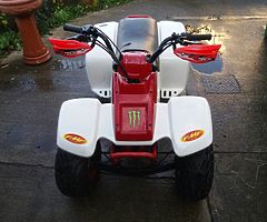 Yamaha 80cc 3 gears semi automatic quad bike in very good condition good for the xmas gift - Image 5/8