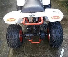 Yamaha 80cc 3 gears semi automatic quad bike in very good condition good for the xmas gift - Image 8/8