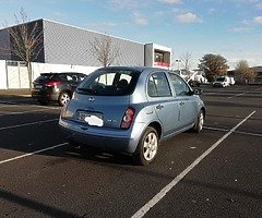 07 Nissan micra 1.2 fresh nct