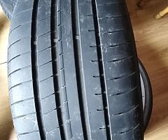 4 tyres 255/35R20 Goodyear eagle f1 asymmetric 3 - Image 3/5