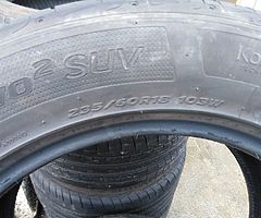 3x 235/60R18 hankook ventus S1evo suv - Image 3/4