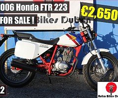 2006 Honda FTR 223 - Ride Along Video!