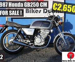 1987 Honda GB 250 Clubman - Ride Along Video!