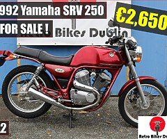 1992 Yamaha SRV 250 - Ride Along Video!