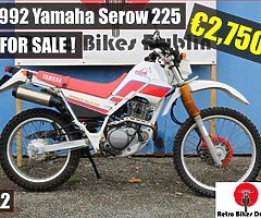 1992 Yamaha Serow XT 225 - Ride Along Video!