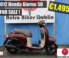2012 Honda Giorno 50 - Ride Along Video!
