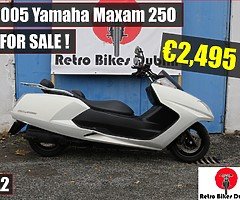 2005 Yamaha Maxam 250 - Ride Along Video!